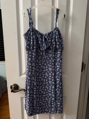 Forever 21 Blue Floral Mini Dress